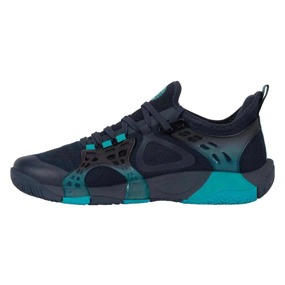 Men's Padel Shoes K-Swiss K-Frame (Carbon/Baltic) - Padelspeed - UK padel and racket sports shop (Shoes and accessories, Shoes)