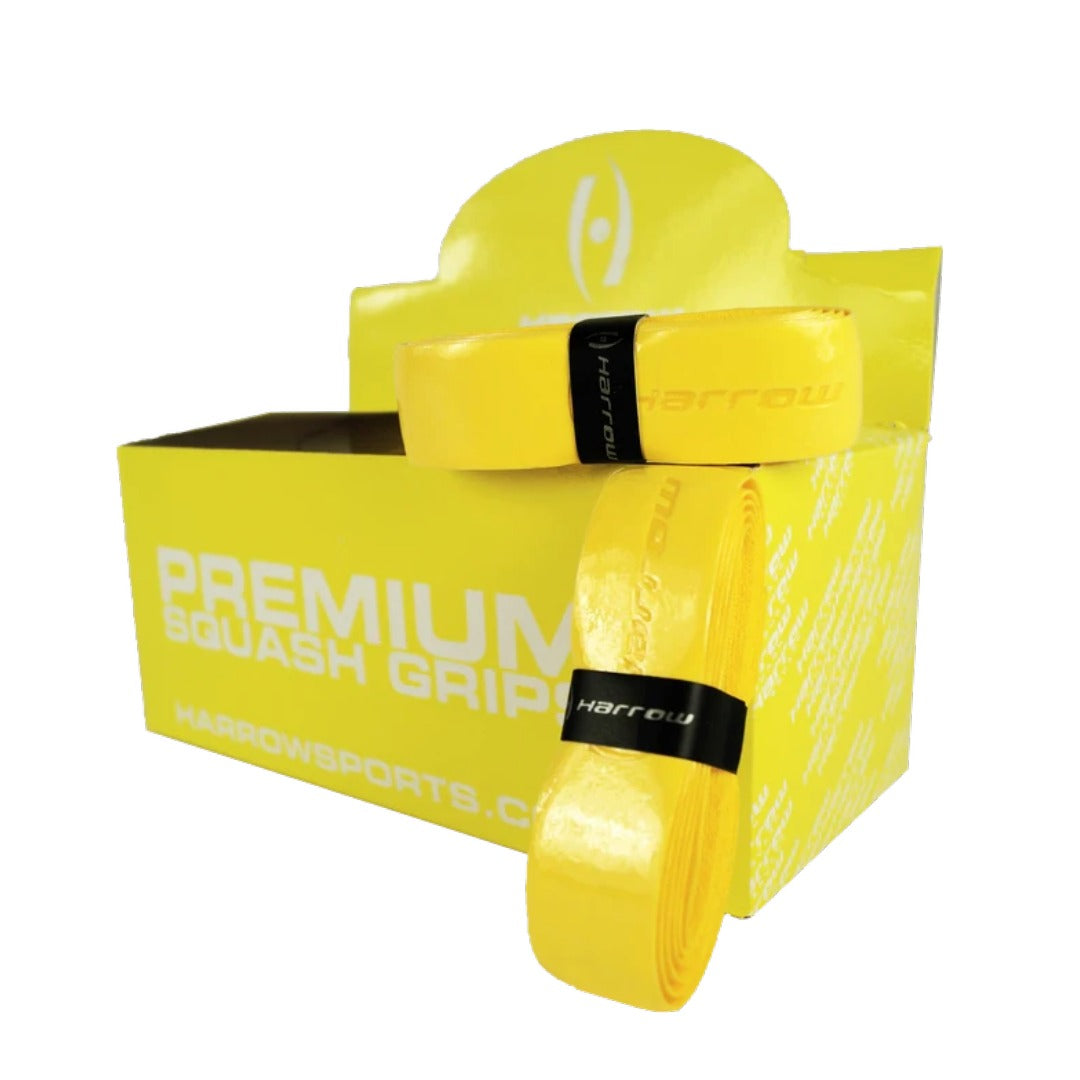 Replacement Racket Grips Harrow 24 Box (Yellow)